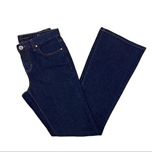 Calvin Klein Boho Dark Slim Fit Flare Jeans, 4